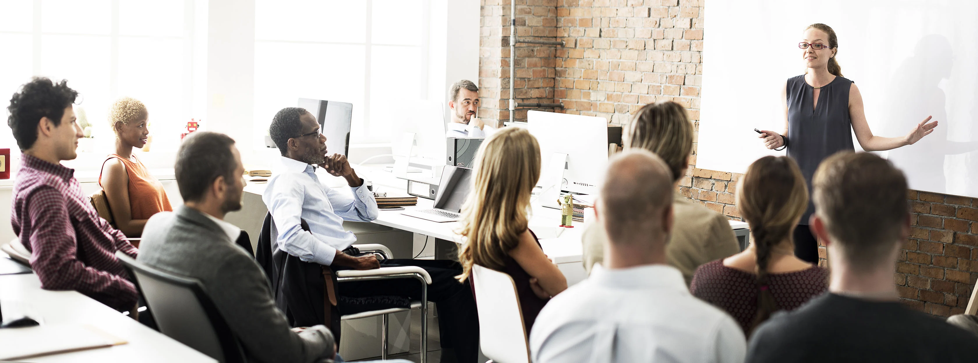 53826093 - business people meeting conference seminar concept Teacher teaching